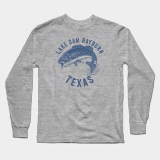 Lake Sam Rayburn Texas Long Sleeve T-Shirt